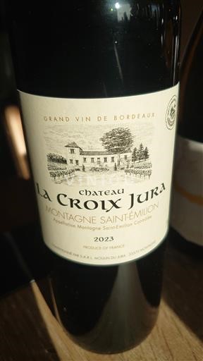 Bordeaux Montagne-saint-émilion Château La Croix Jura 2023