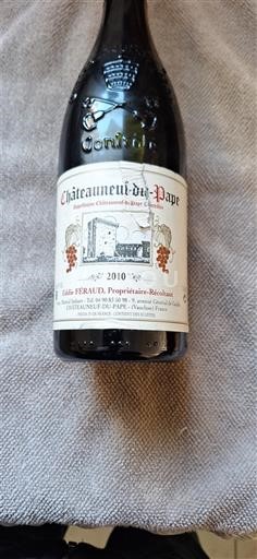 Rhônevallei Châteauneuf-du-Pape Eddie Feraud 2010
