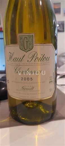 Poitou-Charentes Haut-poitou Girault 2005