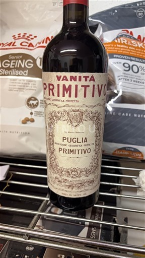 Apulien Ospecificerad Vanità Primitivo 2023