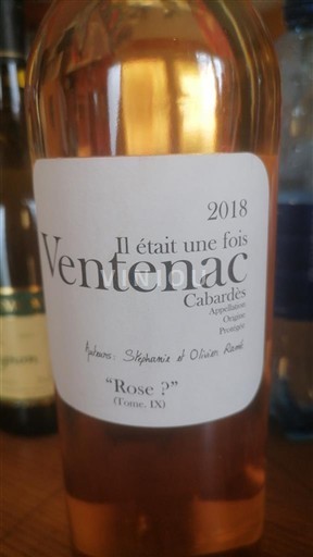 Langvedok Cabardès Ventenac Il était une fois Rosé ? (Tome IX) 2018