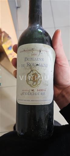 Roussillon Collioure Domaine Roumani 1998