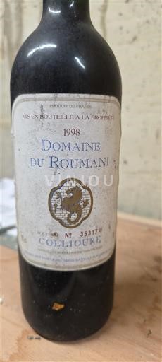 Rosellón Collioure Domaine Roumani 1998