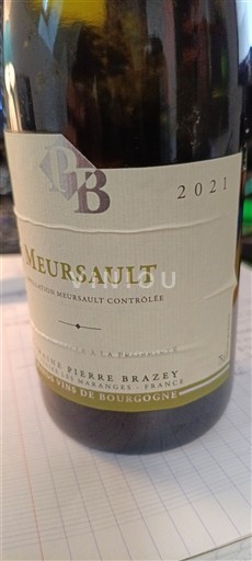 Bourgogne Meursault Domaine Pierre Brazey 2021