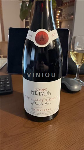 Bourgogne Nuits-saint-georges Premier Cru Domaine Bertagna Les Murgers 2015
