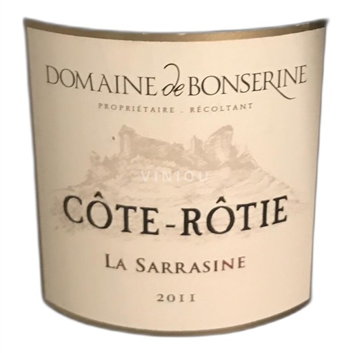 Vallée du Rhône Côte-rôtie Domaine de Bonserine La Sarrasine 2011