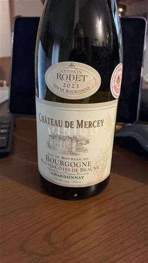 Bourgogne Hautes Côtes de Beaune Château Mercey 2023