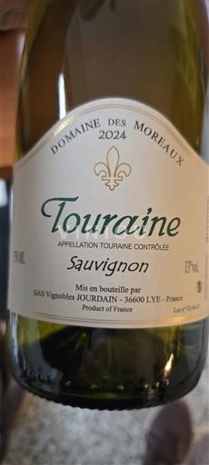 Valle della Loira Touraine Domaine S Moreaux 2024