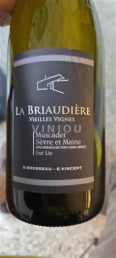 Valle della Loira Muscadet Sèvre et Maine La Briaudière Vieilles Vignes 2024