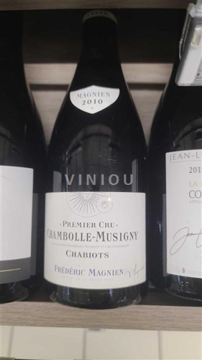Bourgogne Chambolle-Musigny Premier Cru Frédéric Magnien Chabiots 2010