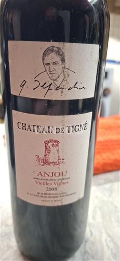 Vallée de la Loire Anjou Château Tigné Vieilles Vignes 2008