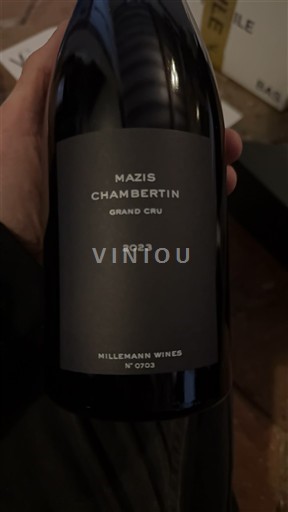 Bourgogne Mazis-chambertin Grand Cru Millemann Wines 2023