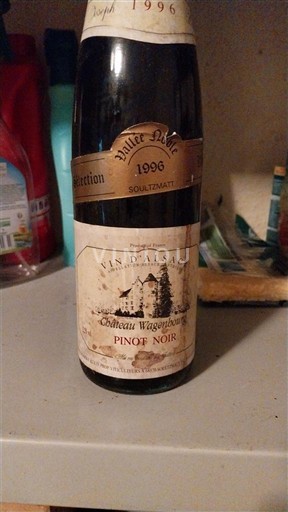 Alsácia Château Wagenbourg Ville Alte Sélection 1996