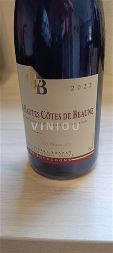 Bourgogne Hautes Côtes de Beaune Domaine Pierre Brazy 2022