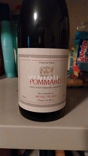 Bourgogne Pommard Michel Picard 1990