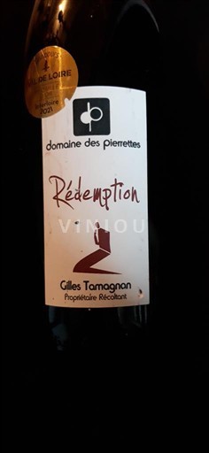 Loirevallei Touraine Domaine S Pierrette Rédemption 2021