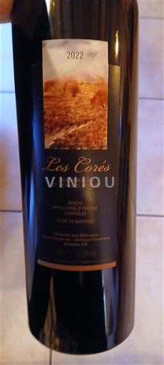 Genève Domaine Domaines des Menases Les Corés 2022