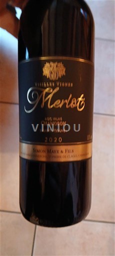 Valais Không được chỉ định Simon Maye & Fils Vieilles Vignes Merlot 2020