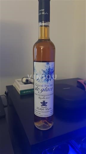 Québec Không được chỉ định Château Taillefer Lafon Grand frisson de glace 2017