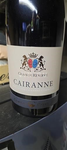 Thung lũng Rhône Cairanne Camille Cayran Grande Réserve 2023
