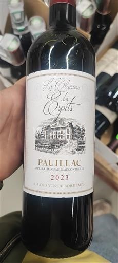 Bordéus Pauillac La Clarience des Esprits 2023