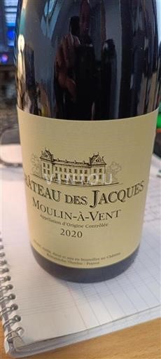 Beaujolais Moulin-à-vent Château S Jacques 2020