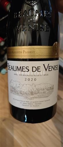Rhône Valley Beaumes de Venise Cave saint Ronain 2020