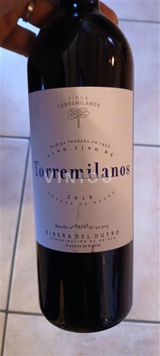 Castilien og León Ribera del Duero Finca Torremilanos 2018