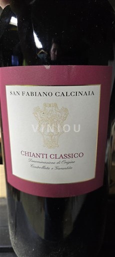 Toscana Chianti Classico San Fabiano Calcinaia 2019