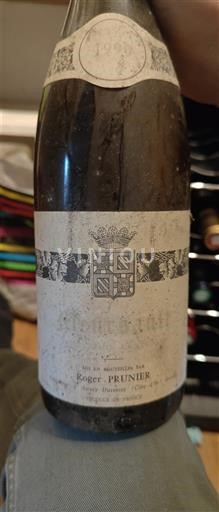 Bourgogne Meursault Roger Prunier 1990