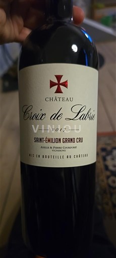 Bordeaux Saint-Émilion Grand Cru Grand Cru Château Croix de Labrie 2017