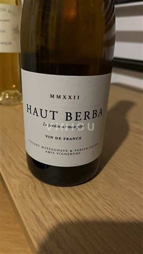 Tây Nam Không được chỉ định Haut Berba Le jardin de mon père 2022