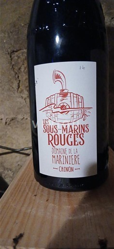 Thung lũng sông Loire Chinon Domaine La Marinière Les Sous-Marins Rouges 2020