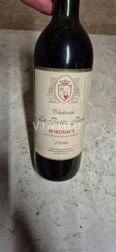 Bordeaux Château La Petite Borie 1996