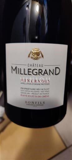 Langvedok Minervois Château Millegrand 2023
