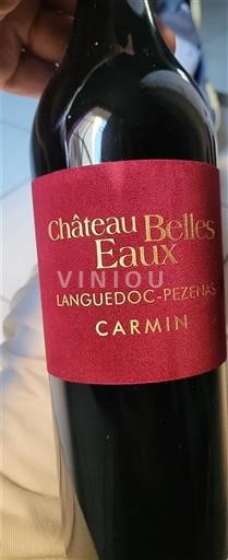 Langvedok Ni doloceno Château Belles Eaux Carmin Neleten.