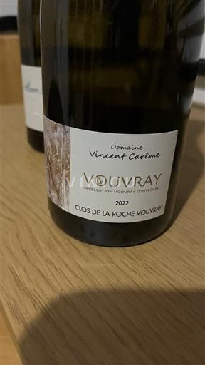 Thung lũng sông Loire Vouvray Domaine Vincent Carême Clos de la Roche Vouvray 2022