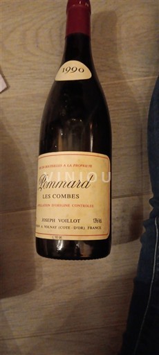 Bourgogne Pommard Joseph Voillot Les Combes 1990
