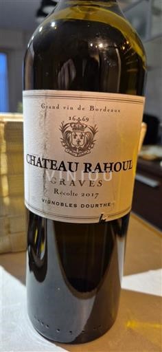 Bordeaux Graves Château Rahoul 2017