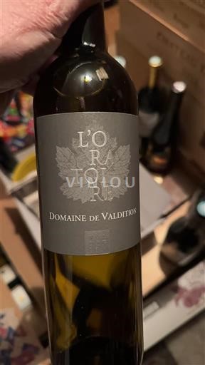Alpes và các vùng Rhodanien Alpilles Domaine Valdition L'Oratoire 2024