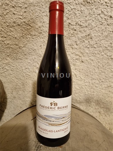 Beaujolais Beaujolais supérieur Frederic berne pierre bleu 2023