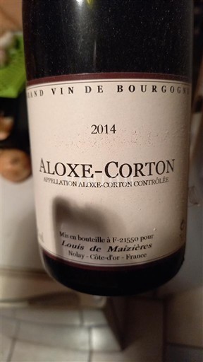 Bourgogne Aloxe-Corton Louis de Mazières 2014