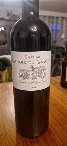 Bordeaux Château Manoir du Gravoux 2020