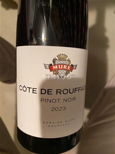 Alsace Pinot noir Domaine Muré Côte de Rouffach Pinot Noir 2023