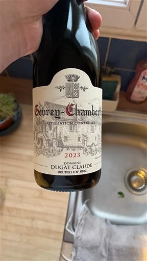 Burgund Gevrey-chambertin Domaine Gat Claude 2023