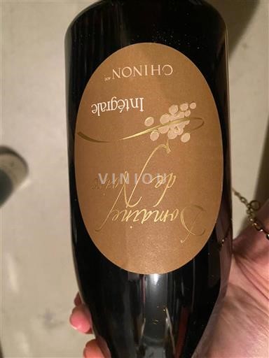 Thung lũng sông Loire Chinon Domaine La Noblaie Intégrale 2021