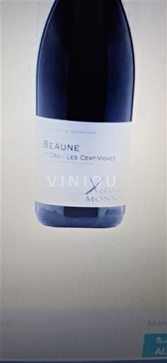 Borgonha Beaune Premier Cru Xavier Monnot Beaune 1er Cru Les Cent-Vignes 2023