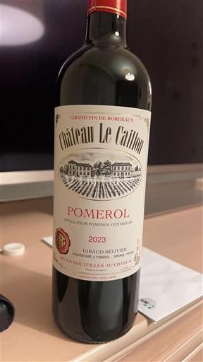 Bordeaux Pomerol Château Le Caillou 2023