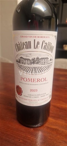 Wijn Pomerol Château Le Caillou - 2023 - Beoordelingen, advies