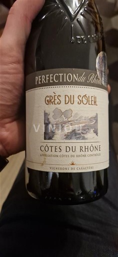 Thung lũng Rhône Côtes-du-rhône Vignerons de Calvisson Grès du Soleil 2007